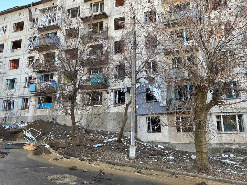 4 Menschen verwundet, darunter 2 Kinder infolge des russischen Beschusses in Kostjantyniwka im Gebiet Donezk