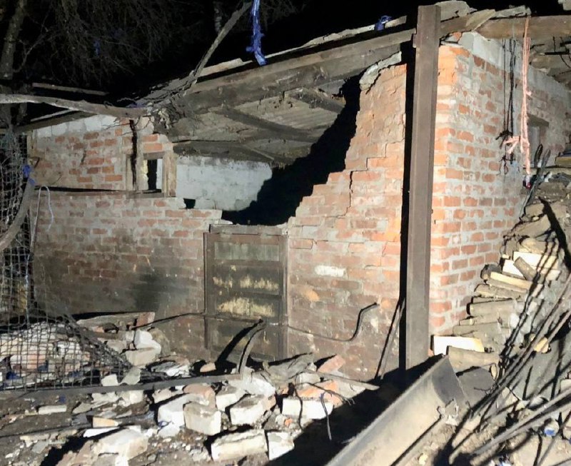 Schäden in der Gemeinde Myrivska als Folge des russischen Beschusses