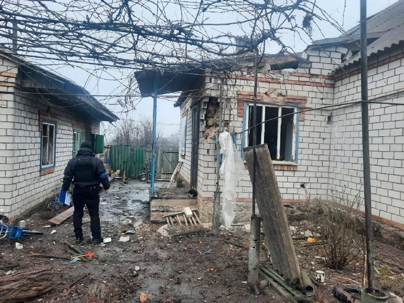 Die russische Armee beschoss den Bezirk Nikopol im Gebiet Dnipropetrowsk