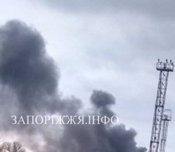Explosionen wurden in Polohy, einem besetzten Teil der Region Saporischschja, gemeldet