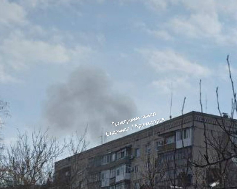 Explosionen in Slowjansk, Gebiet Donezk gemeldet