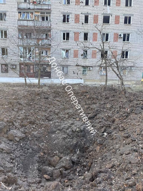 Schäden in Kurakhov nach Beschuss über Nacht