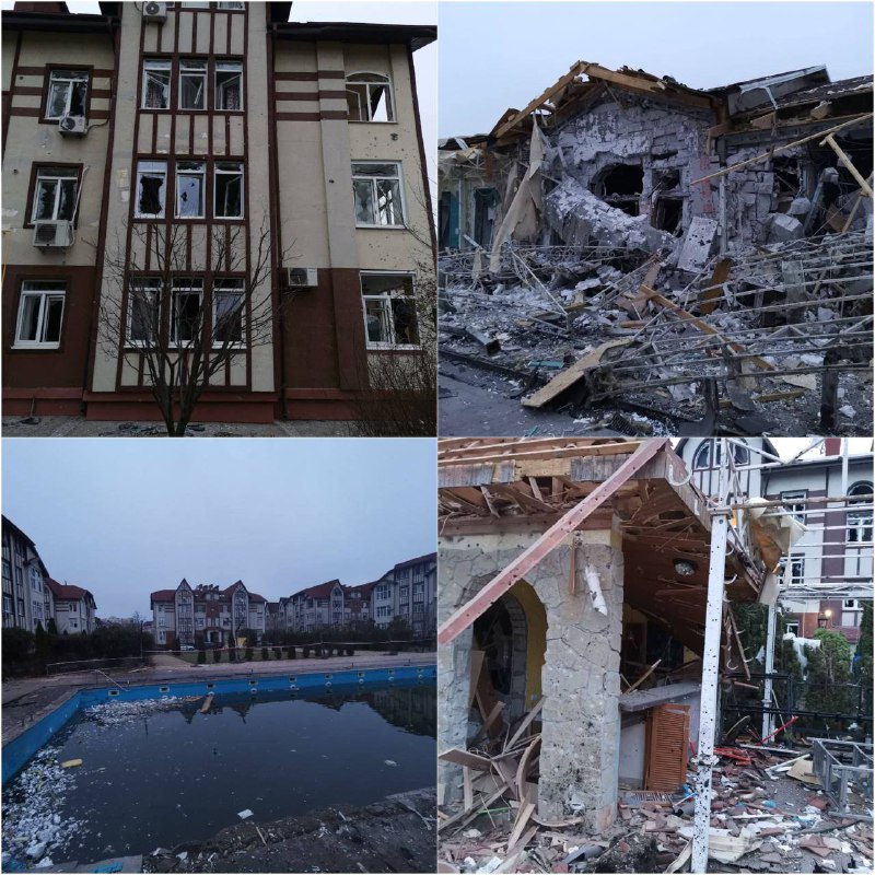 Zerstörung in Saporischschja durch russische Raketenangriffe mit S-300