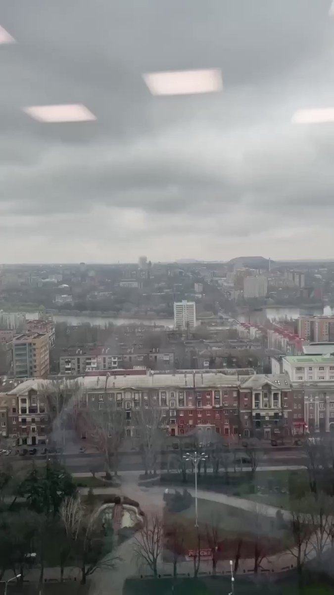 Se reportaron explosiones en el distrito de Kalininsky de Donetsk