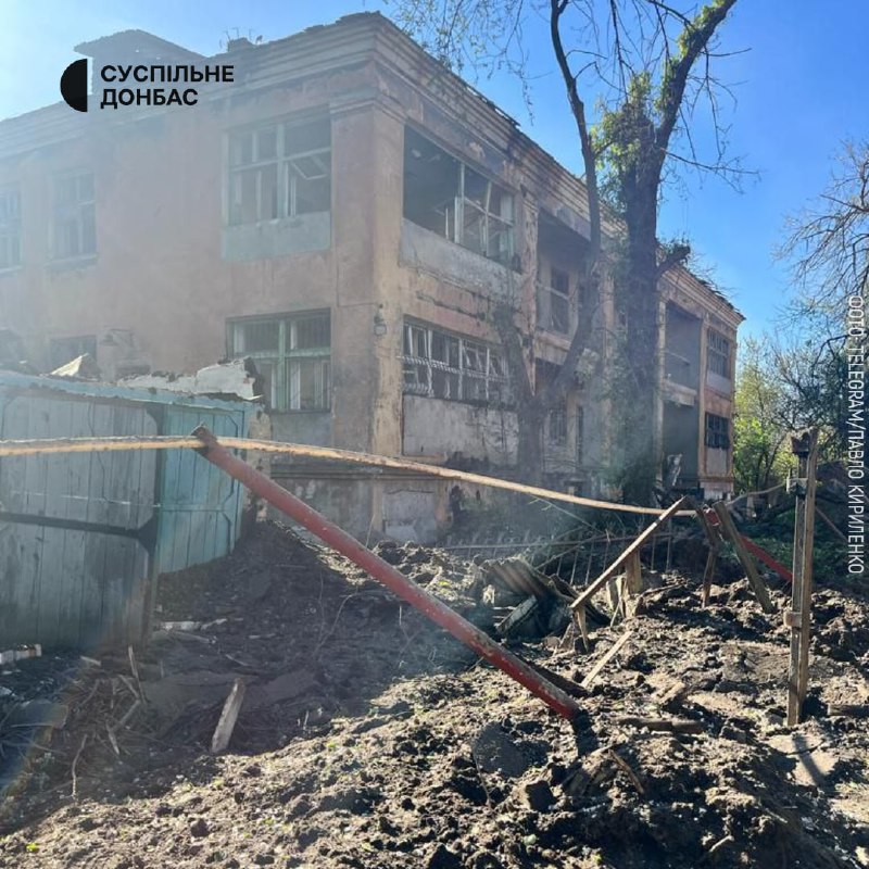 Zerstörung durch russischen Raketenangriff in Kramatorsk