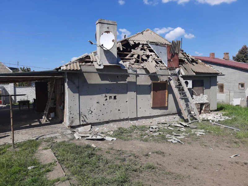 Person durch Beschuss in Nikopol im Gebiet Dnipropetrowsk verletzt