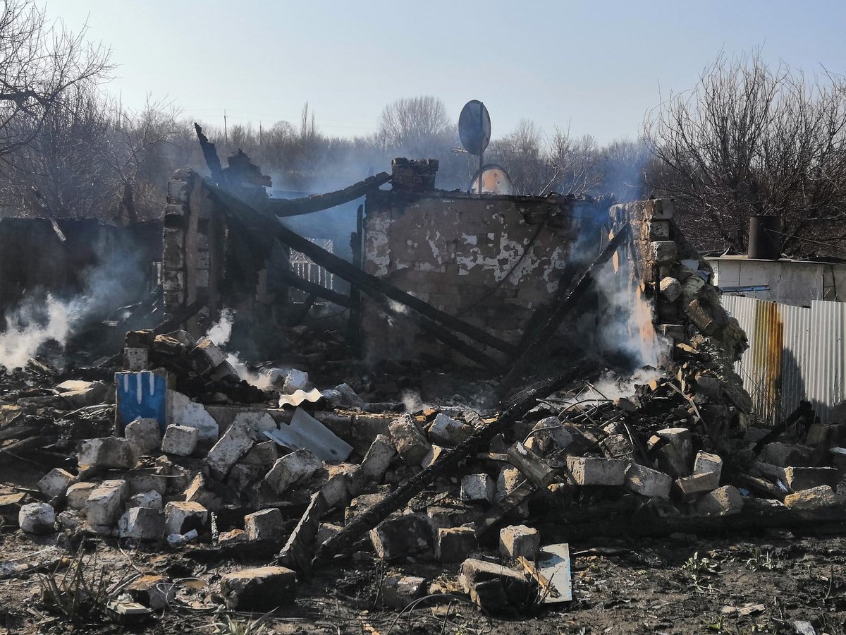 2 personas muertas como resultado del bombardeo ruso en el pueblo de Raihorodka de la región de Luhansk