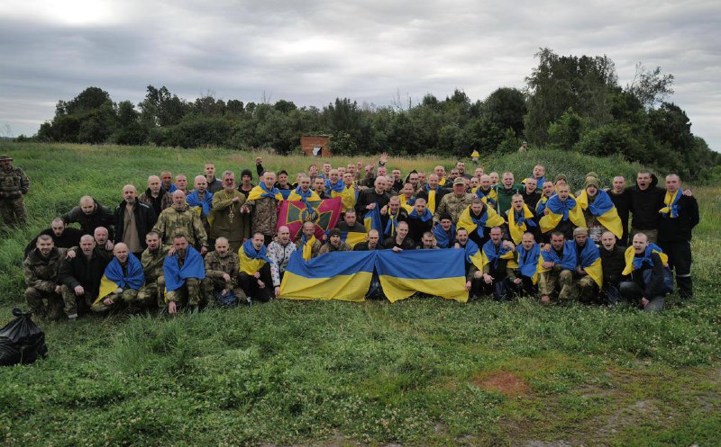 95 ukrainische Soldaten wurden im Rahmen eines Gefangenenaustauschs aus russischer Gefangenschaft entlassen, - Büroleiter von Präsident Yermak