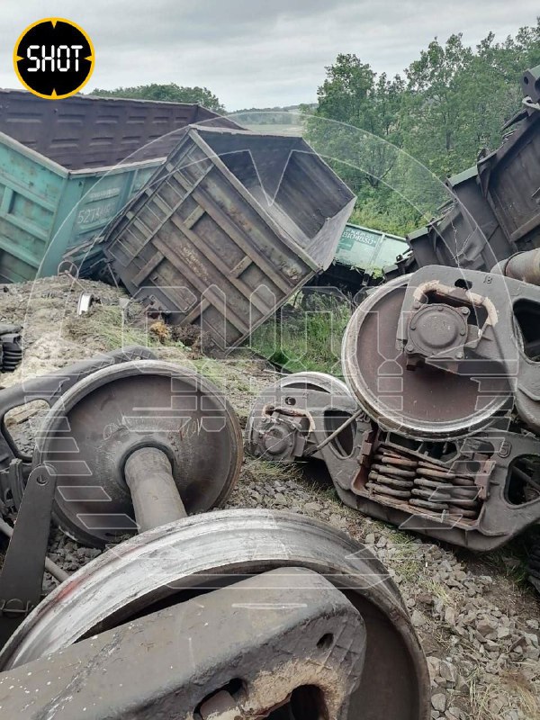 Zug entgleist in der Region Belgorod nach Explosionen in der Region Belgorod