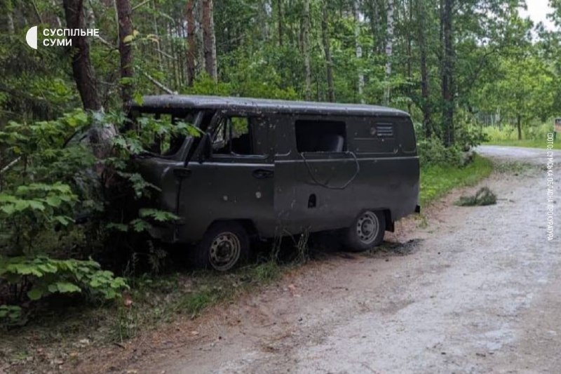 6 Tote durch russischen Beschuss zwischen den Dörfern Stara Huta und Holubivka in der Region Sumy