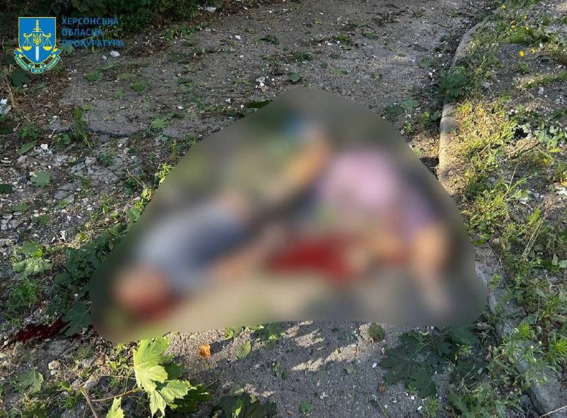 2 Personen wurden durch russischen Artilleriebeschuss in Cherson getötet