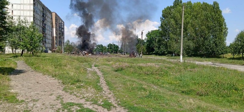 Bei der Explosion in Pervomaiskyi in der Region Charkiw wurden 12 Personen verletzt, darunter fünf Kinder