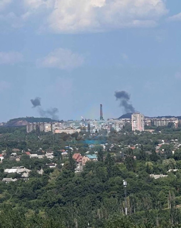In Makijiwka wurden Explosionen gemeldet
