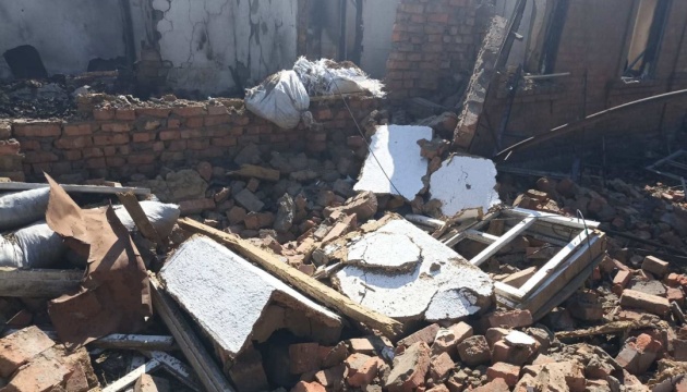 3 Personen wurden bei einem Beschuss in Orichiv, Region Saporischschja, getötet