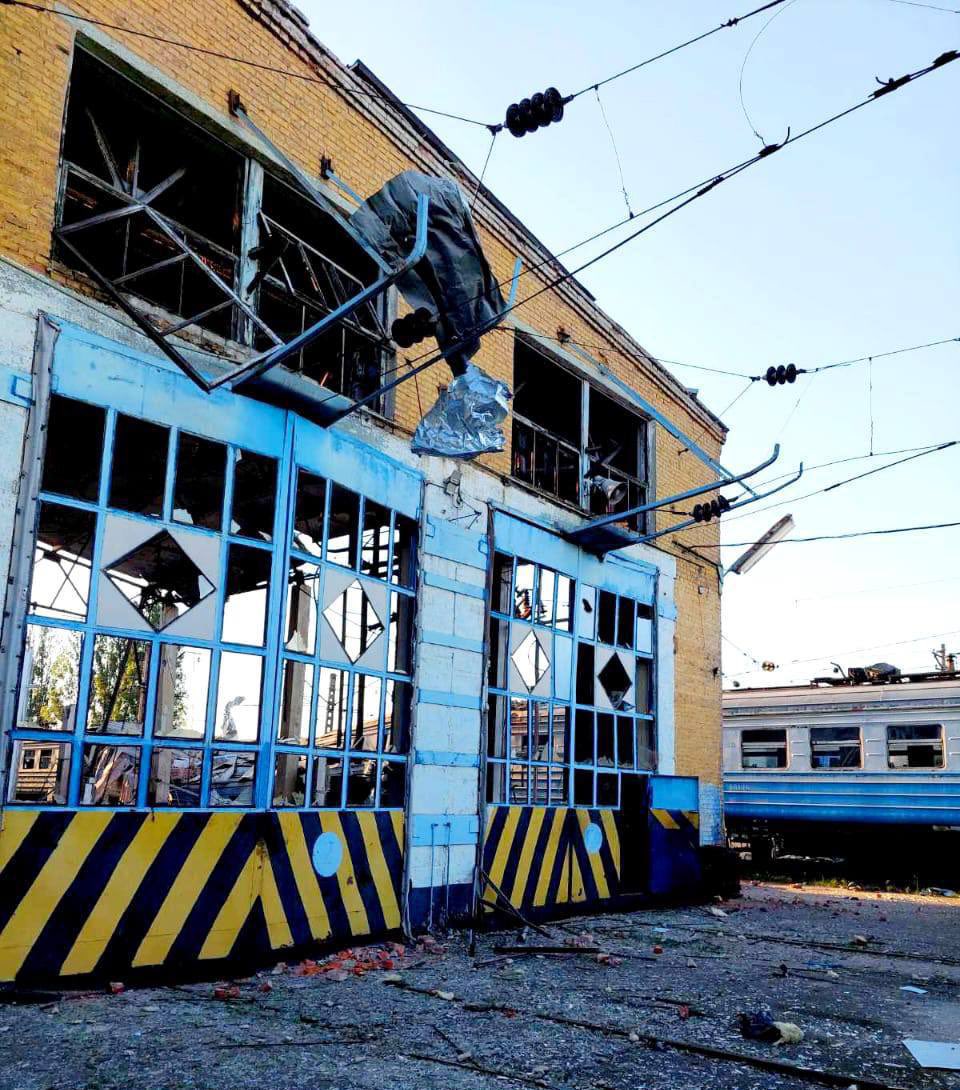 Russische Armee griff über Nacht die Eisenbahninfrastruktur in der Region Charkiw an