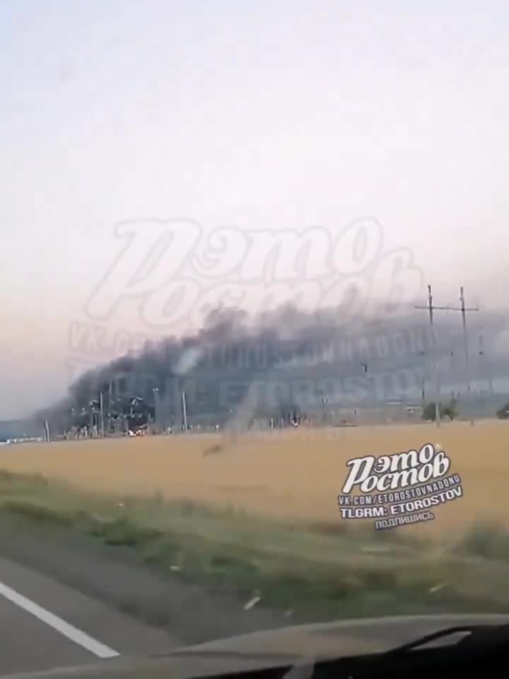 Un ataque con aviones no tripulados a la subestación de Rostovska en Yudino, región de Rostov, provocó el incendio de al menos dos transformadores.