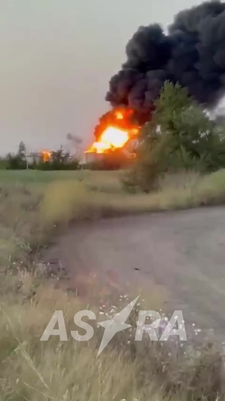 Drohnen haben ein Öldepot in der Nähe von Tsimlyansk in der Region Rostow angegriffen