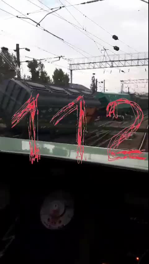 Un train de marchandises a déraillé dans la région de Voronej. L'incident s'est produit à 13h45 à la gare de Liski.