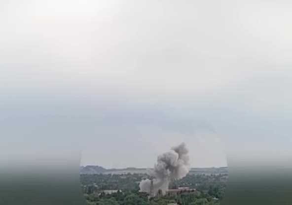 Se informó de una explosión en Makiivka