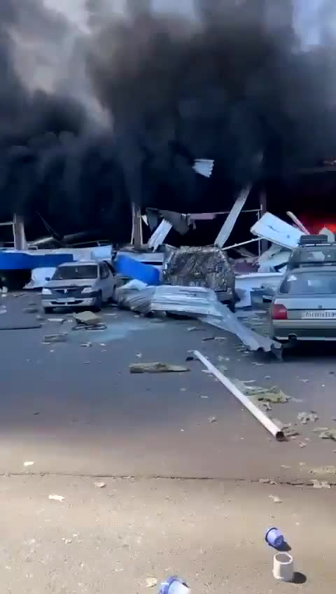 Una tienda de comestibles fue destruida en un ataque aéreo en Kostiantynivka, región de Donetsk