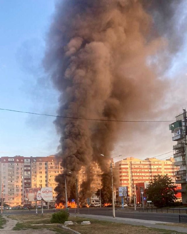 Ataque aéreo ruso en la zona central de Sumy