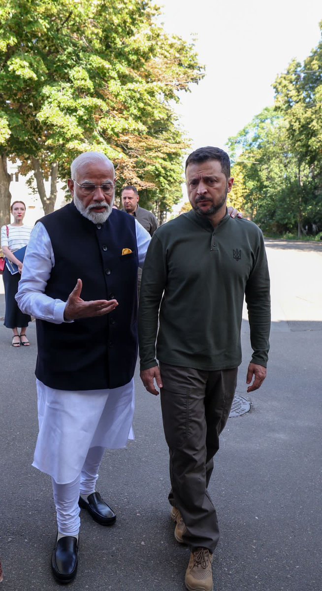 Rencontre entre le Premier ministre Modi et le président Zelensky à Kyiv