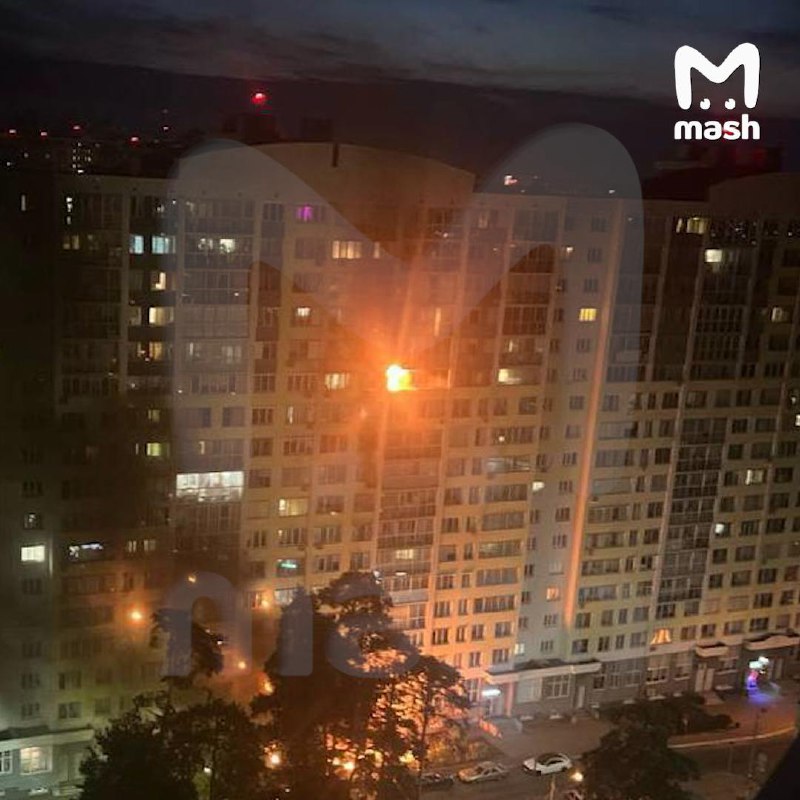 En la ciudad de Ramenskoye, en la región de Moscú, se incendia otra casa residencial