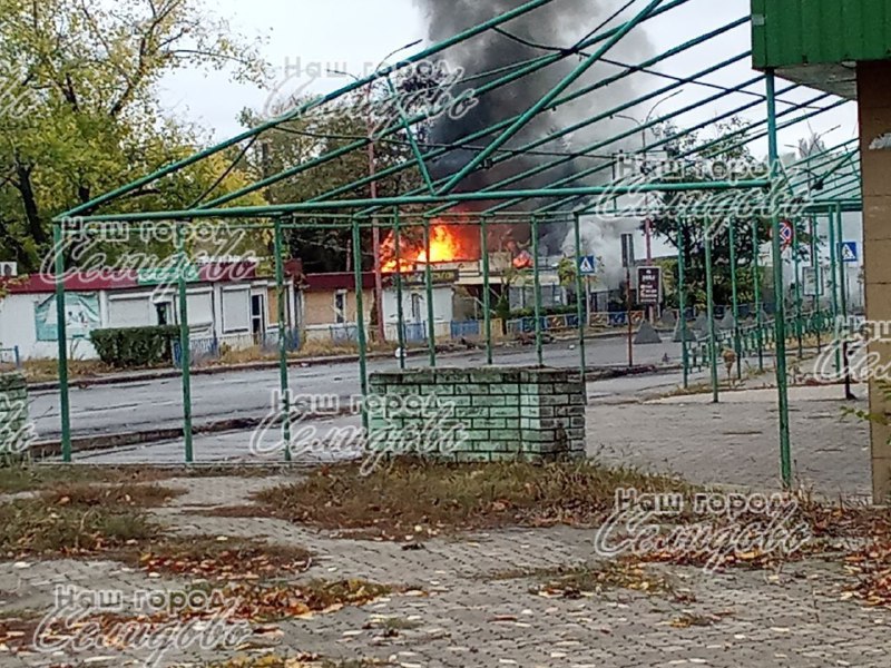 Esta mañana el mercado de Selydove fue bombardeado