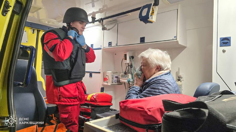 21 personas, incluidos 5 niños, resultaron heridas como resultado de los ataques aéreos rusos en Járkov anoche