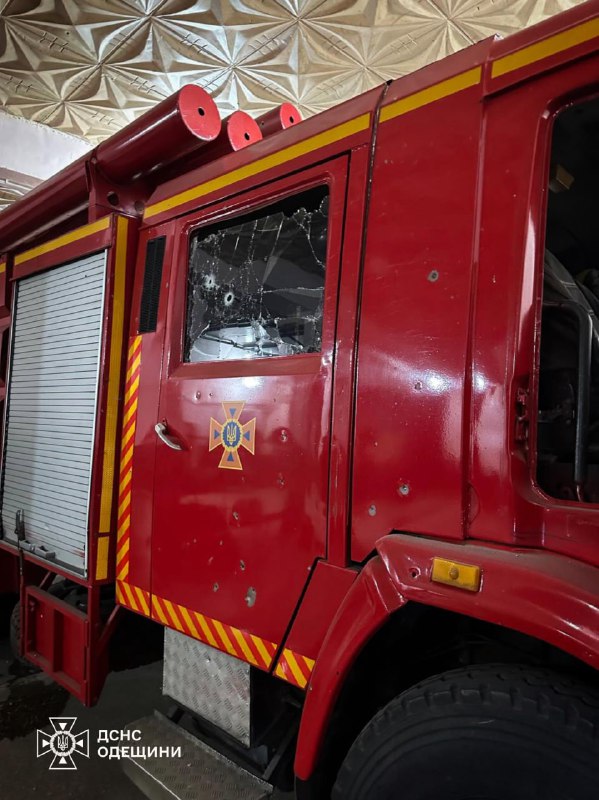 Un misil ruso dañó una estación de bomberos y dos rescatistas resultaron heridos en la región de Odesa