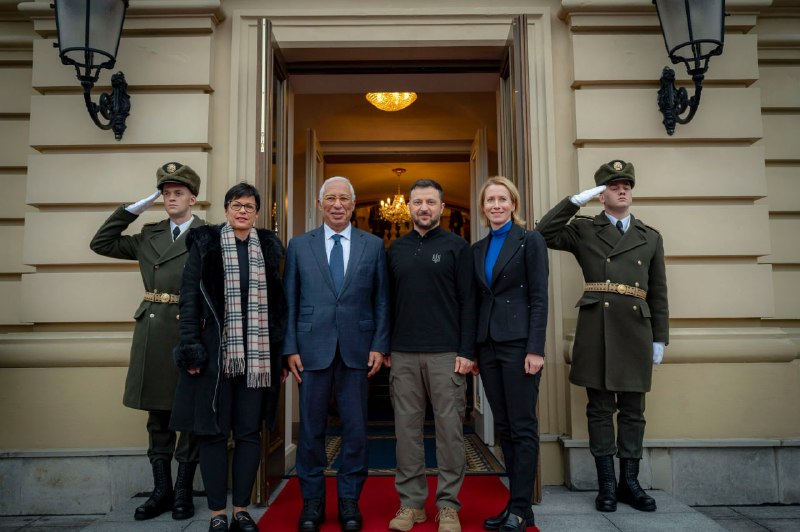 Le président Volodymyr Zelensky a rencontré le président du Conseil européen Antoniou Kosta, la haute représentante de l'UE pour les affaires étrangères et la politique de sécurité Kaya Callas et la commissaire européenne chargée du voisinage et de l'élargissement Marta Kos, qui se sont rendus en Ukraine le premier jour de leur prise de fonctions.