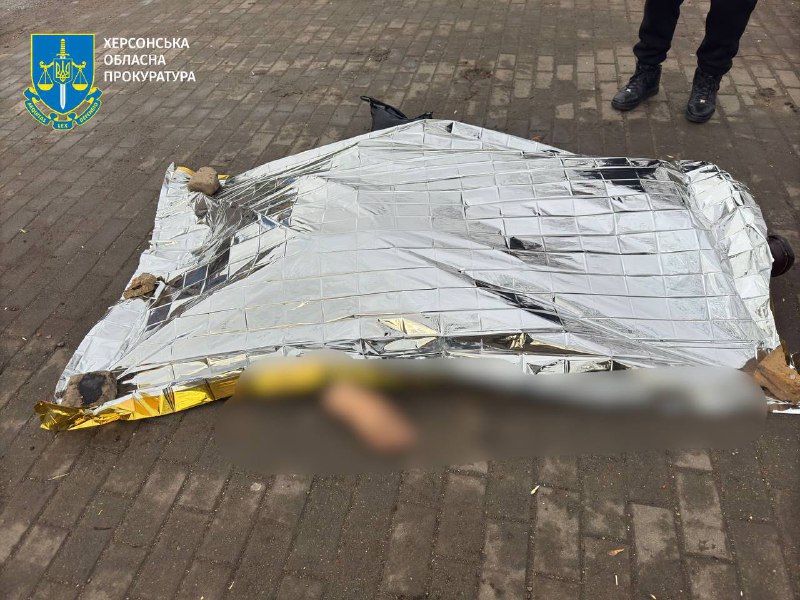 Una persona murió y otra resultó herida en un bombardeo en Bilozerka, región de Kherson