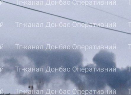 Se reporta un incendio tras los bombardeos en la zona de la central eléctrica de Sloviansk