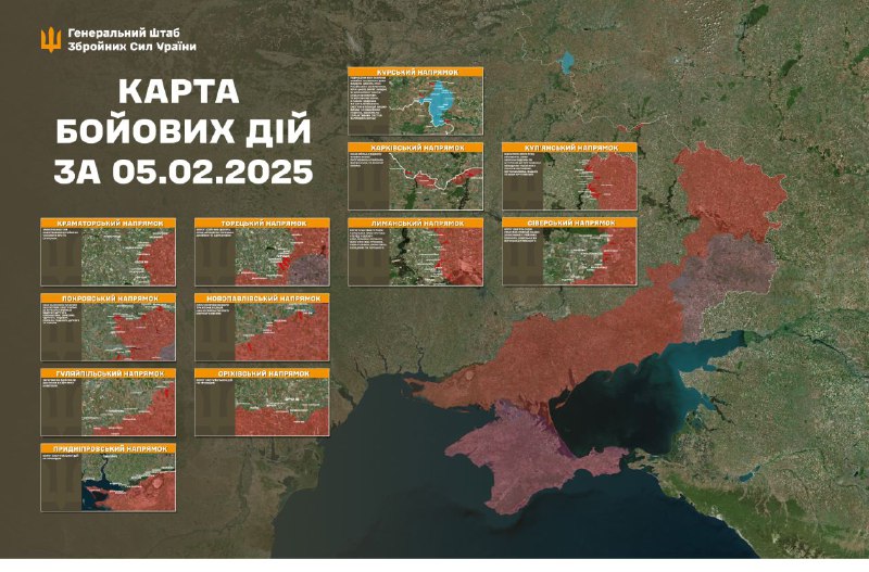 Російська авіація завдала авіаударів по Галаганівці, Ступочках, Клебан-Бику, Катеринівці, Дружбі, Улаклі, Покровську, Сергіївці, Новопавлівці, Андріївці, Комарі, Розливу, Бурлацькому, Багатирі, Новополі, Гуляйполе, Єгорівці, Білогір'ї, - повідомляє Генштаб ЗСУ.