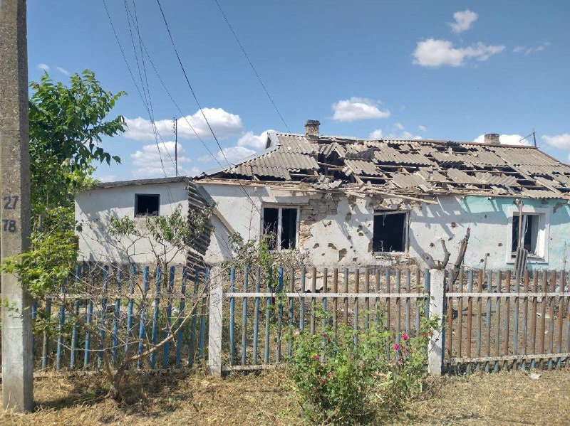 Внаслідок обстрілу в Новокаїрах Херсонської області загинула 1 людина