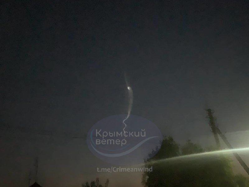 Un lancement de missile a été signalé en Crimée