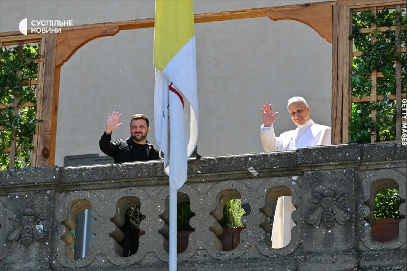 Zelensky a rencontré le pape Léon XIV à Castel Gandolfo