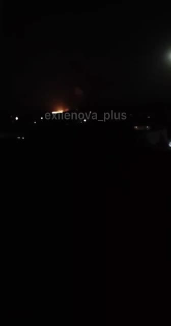 Drones atacaron una planta de aviación en la ciudad de Lukhovitsy, en la región de Moscú.
