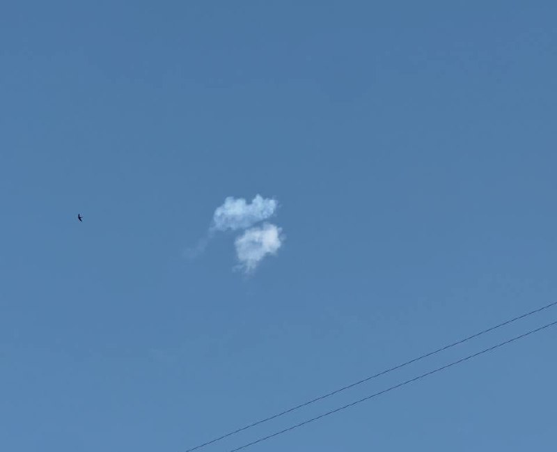 La defensa aérea funcionó en la ciudad de Dnipro