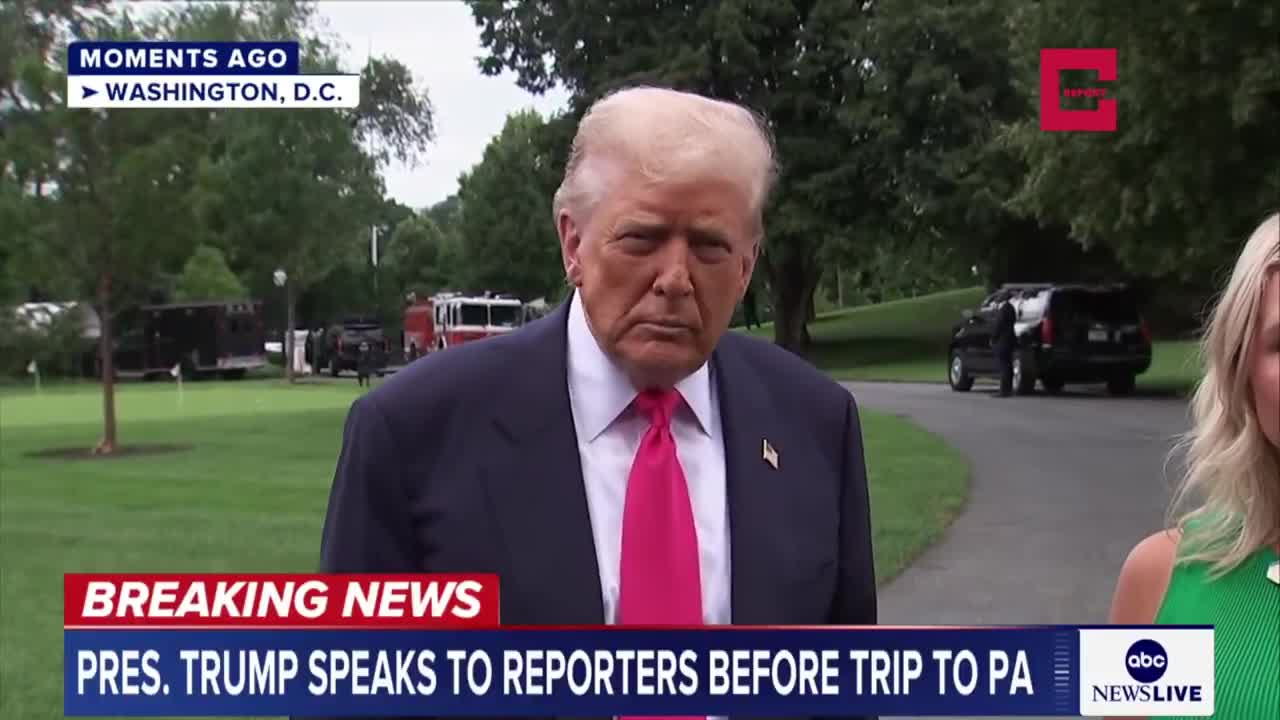 Journaliste : Êtes-vous désormais du côté de l'Ukraine  Trump : Je ne suis du côté de personne. Je suis du côté de l'humanité. Je veux mettre fin aux massacres.