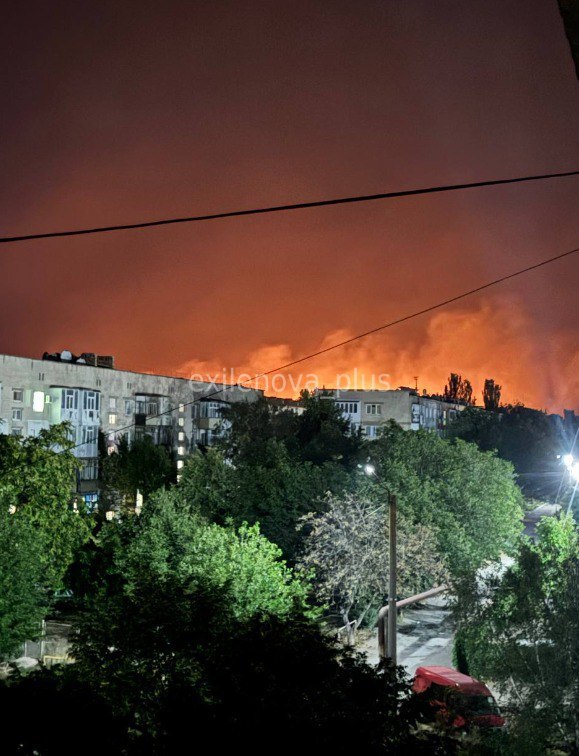 Безпілотники атакували Токмак на окупованій частині Запорізької області