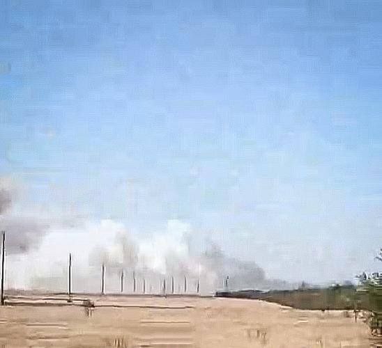 Se reportaron explosiones en el distrito de Melitopol