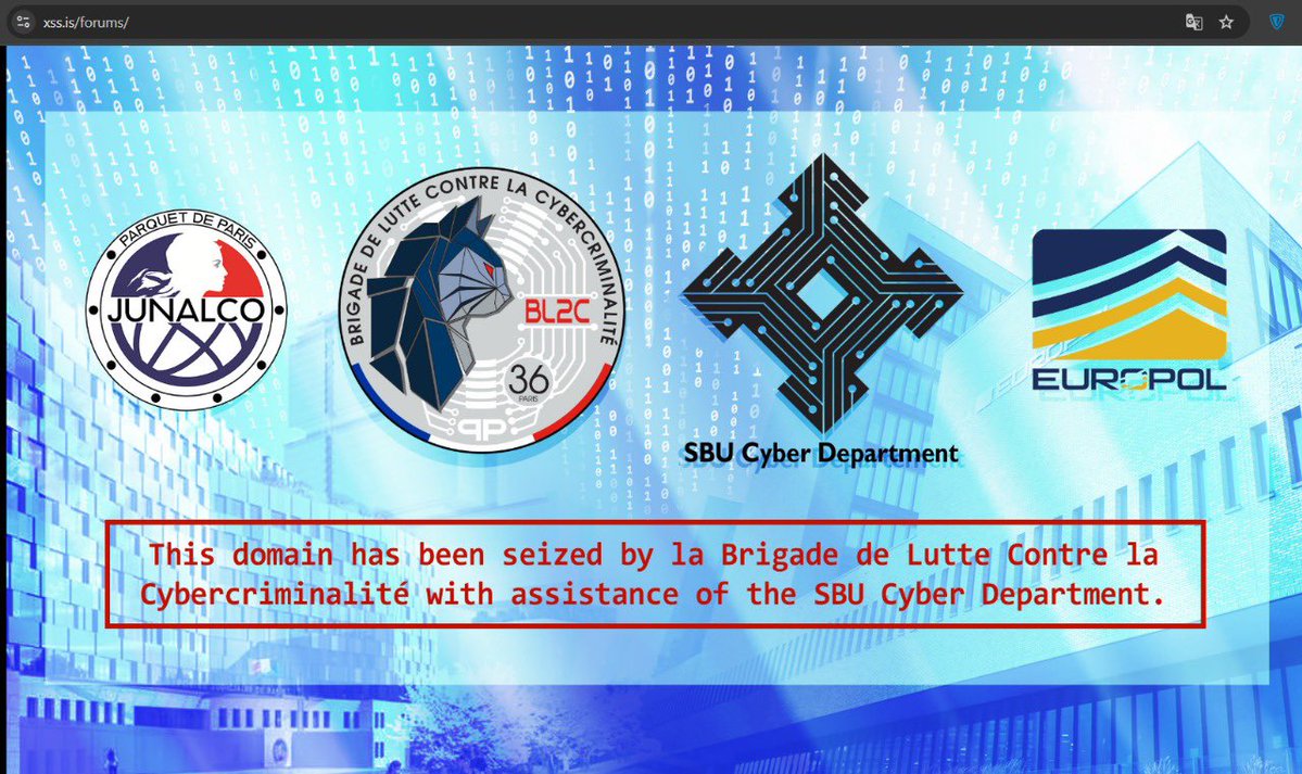 Форум XSS арештовано @Europol