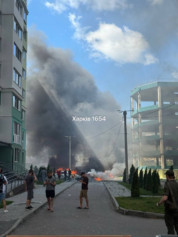 Російська авіація завдала авіаударів планируючими бомбами по центральній частині Харкова