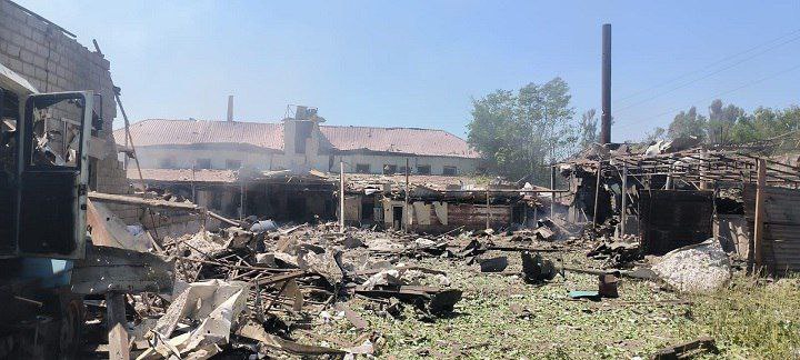 El ejército ruso bombardeó Kostyantynivka con el misil multipropósito Smerch esta mañana.