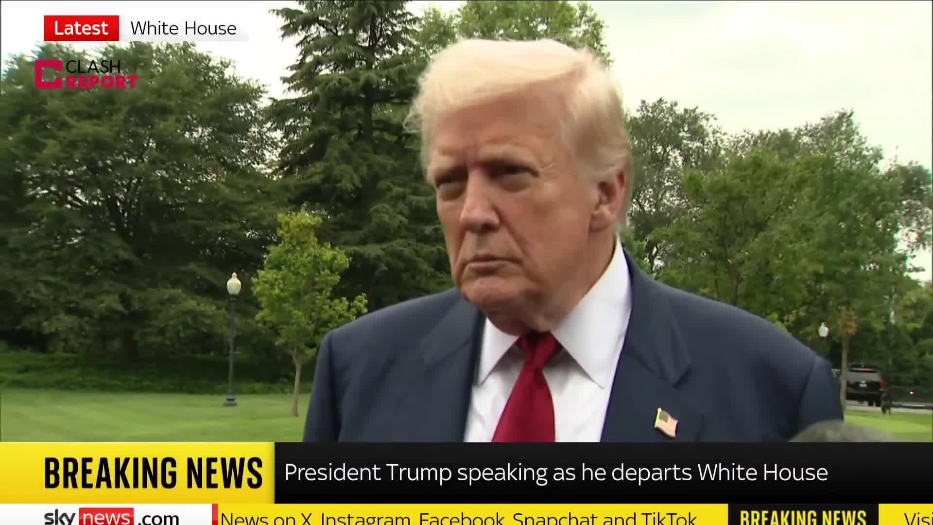 Trump: Medvedev hablaba de bombas nucleares. Cuando se habla de armas nucleares, debemos estar preparados. Estamos totalmente preparados.