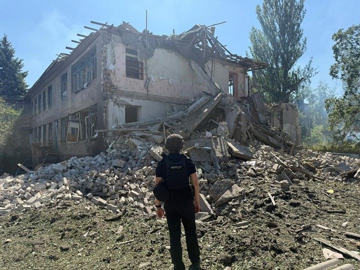 Rus hava kuvvetleri Kostiantynivka'ya 11 bomba attı. 1 kişi yaralandı