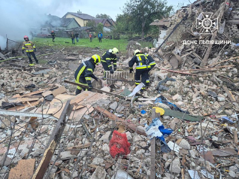 Zahl der Todesopfer des russischen Angriffs in der Region Lwiw auf 4 Tote und 4 Verletzte gestiegen