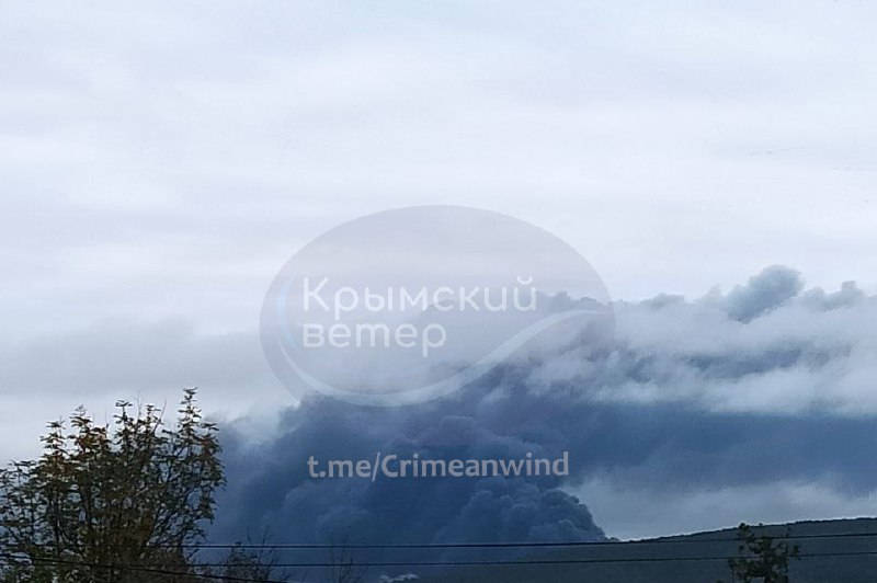 Se reporta un incendio en una central eléctrica cerca de Simferopol