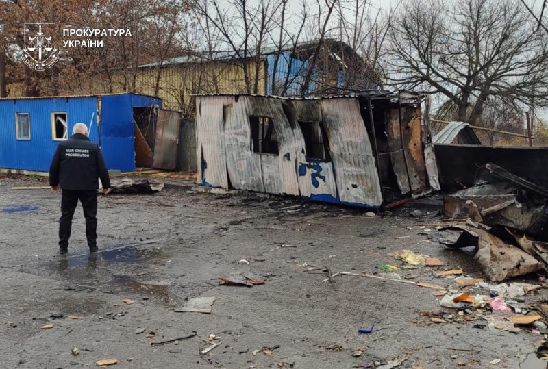 Разрушения в Павлограде в результате ночных обстрелов